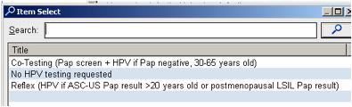 HPV Testing